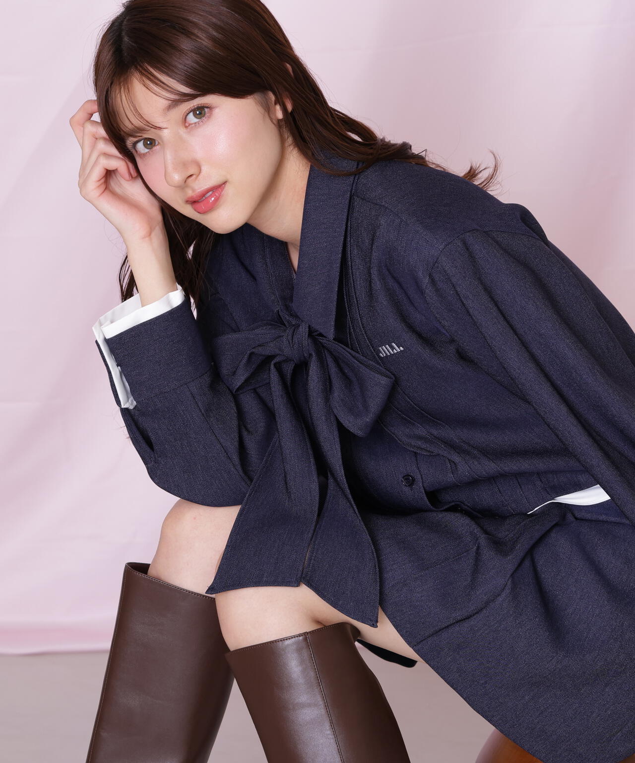 ヘムレイヤードクロップドシャツ | JILL by JILL STUART（ジル バイ
