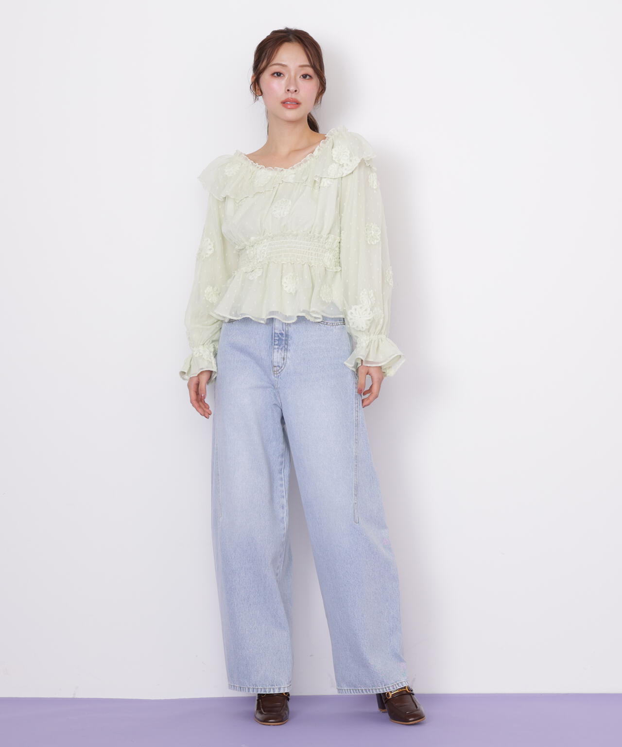 2way立体レースブラウス | JILL by JILL STUART（ジル バイ ジル