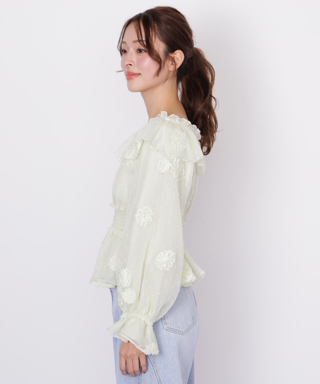 2way立体レースブラウス | JILL by JILL STUART（ジル バイ ジル