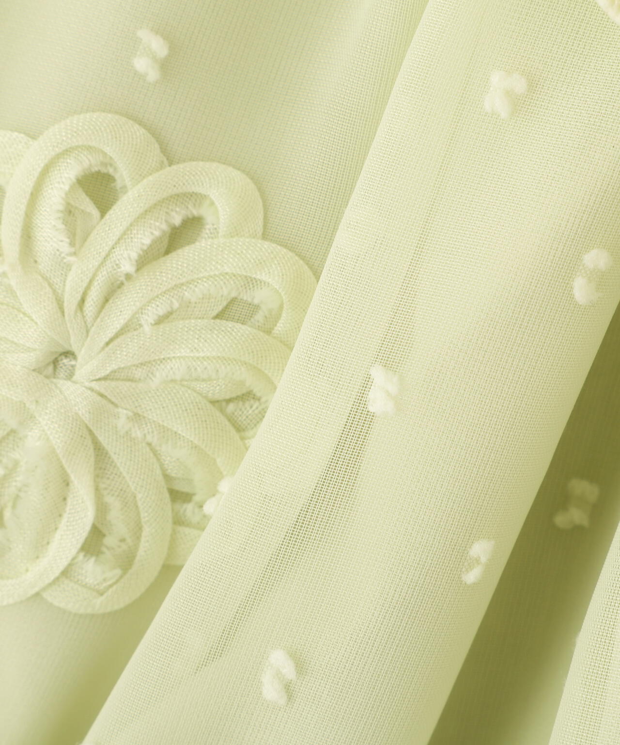 2way立体レースブラウス