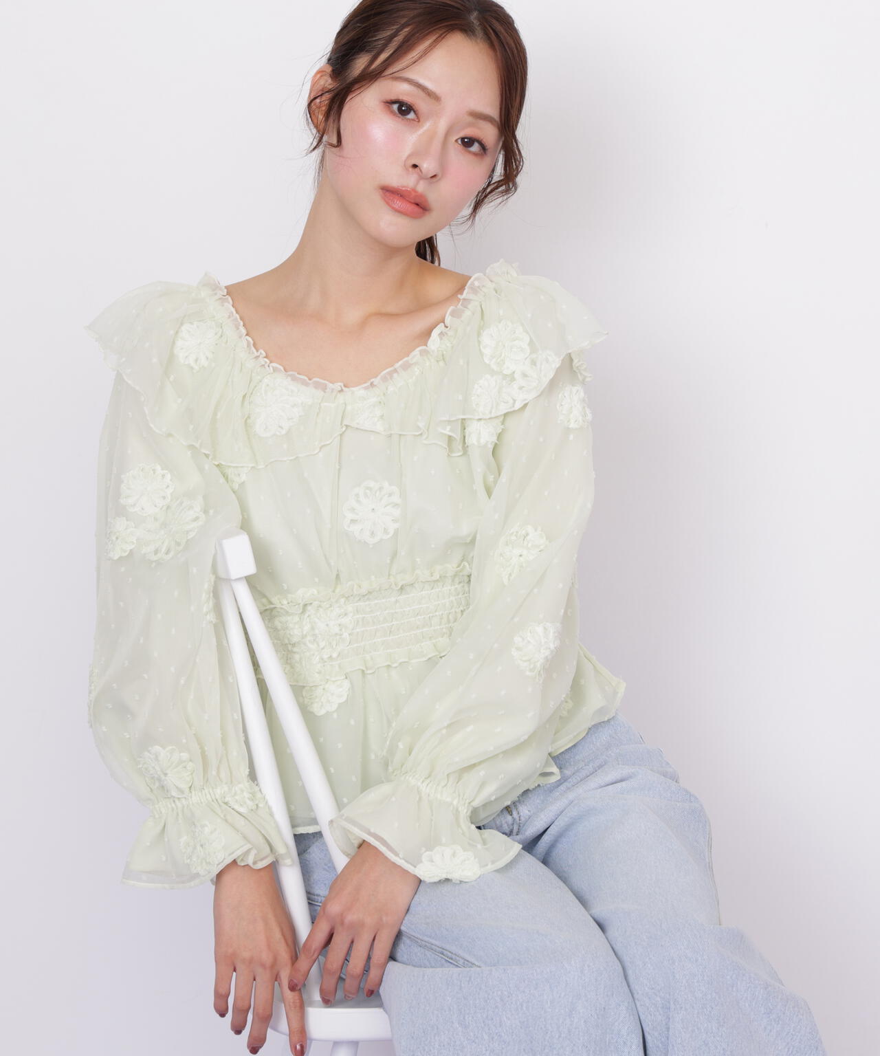 2way立体レースブラウス | JILL by JILL STUART（ジル バイ ジル