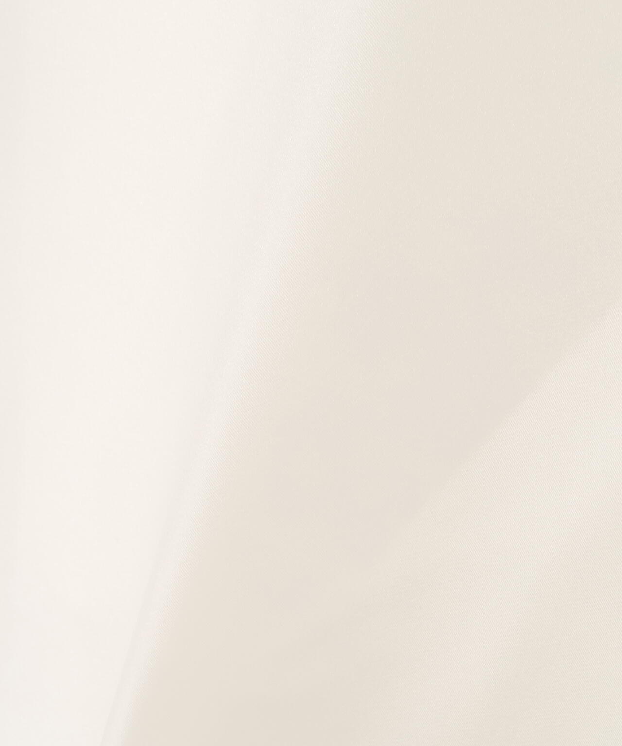 袖タックシアーボウタイブラウス