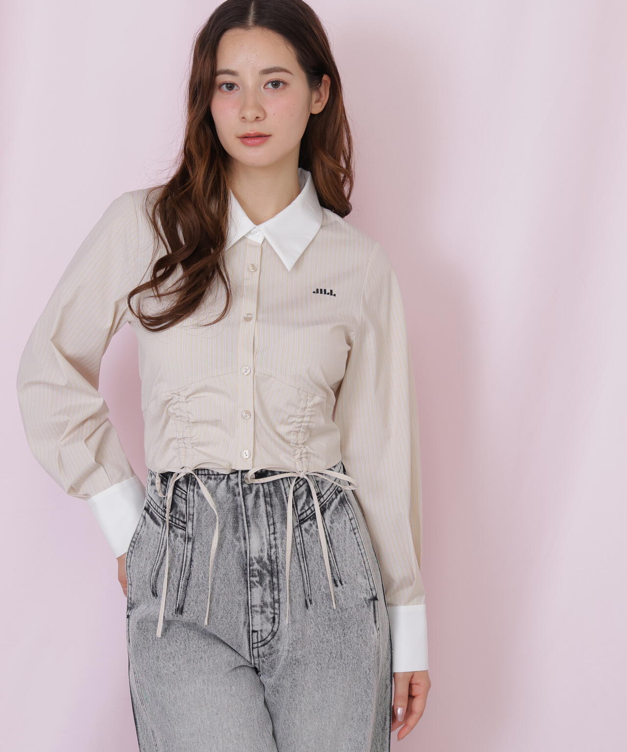 ドロストビスチェシャツ