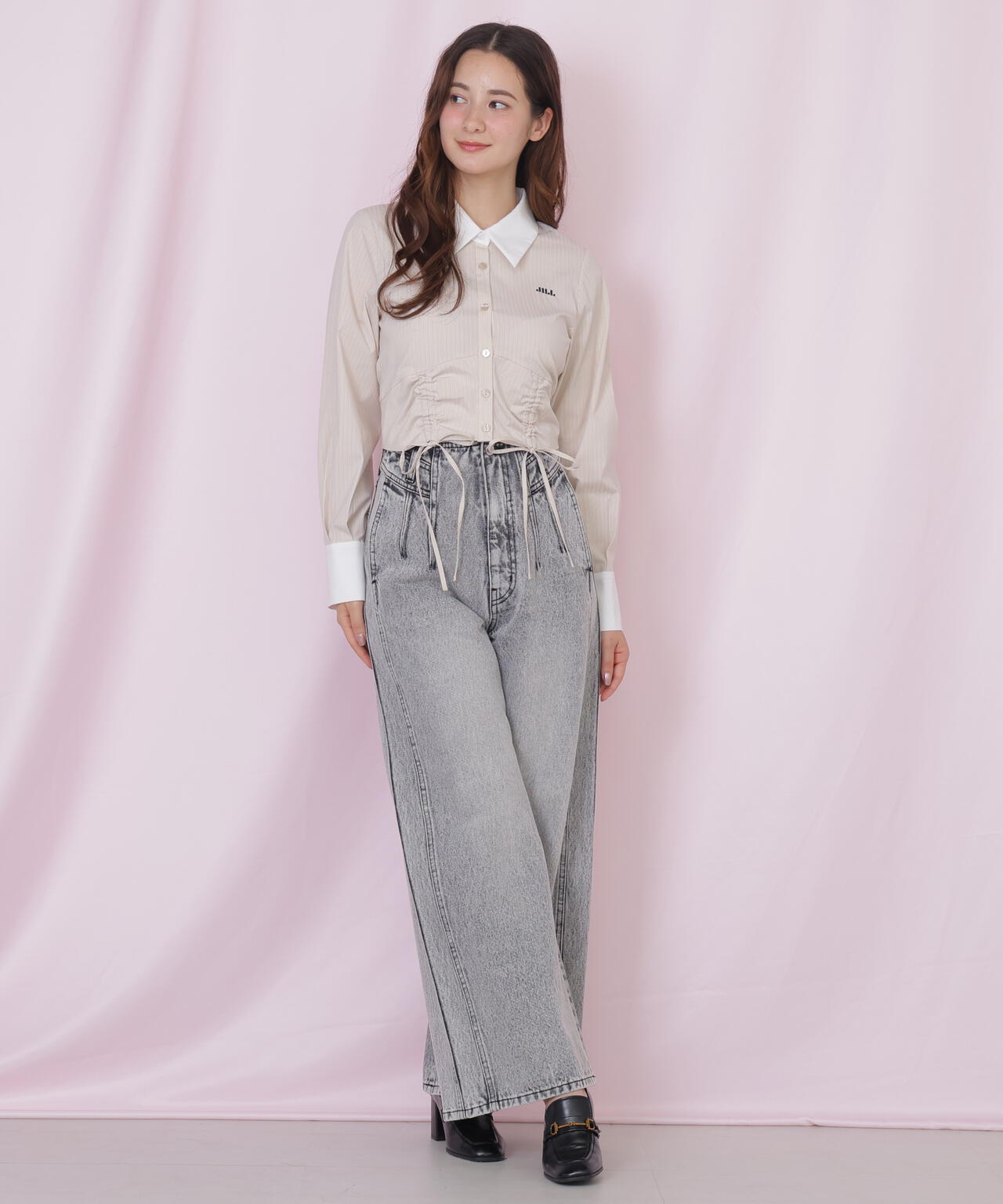 ドロストビスチェシャツ