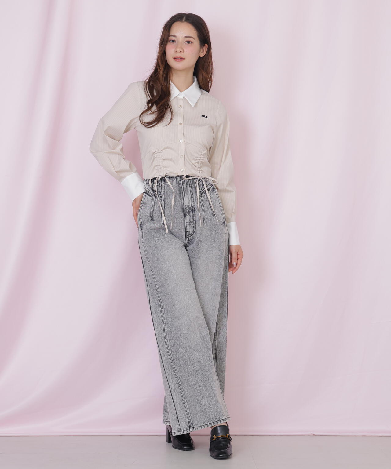 ドロストビスチェシャツ