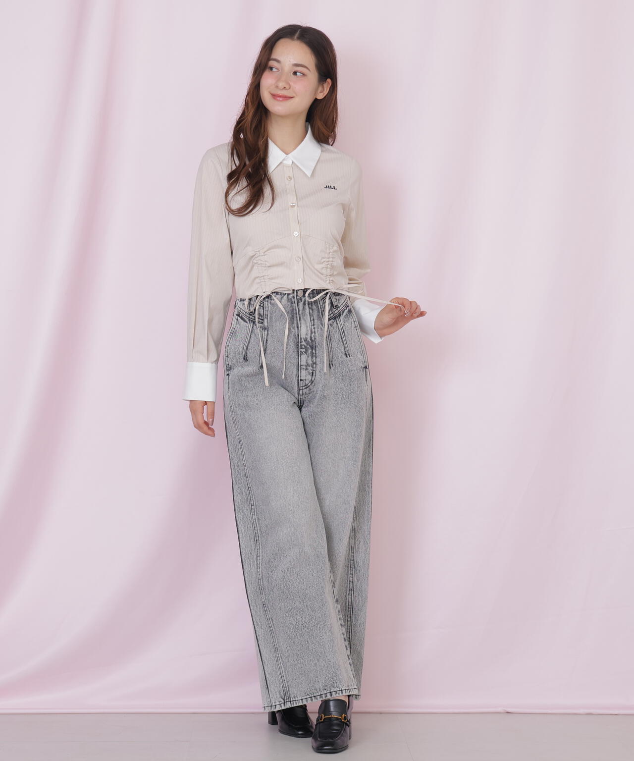 ドロストビスチェシャツ