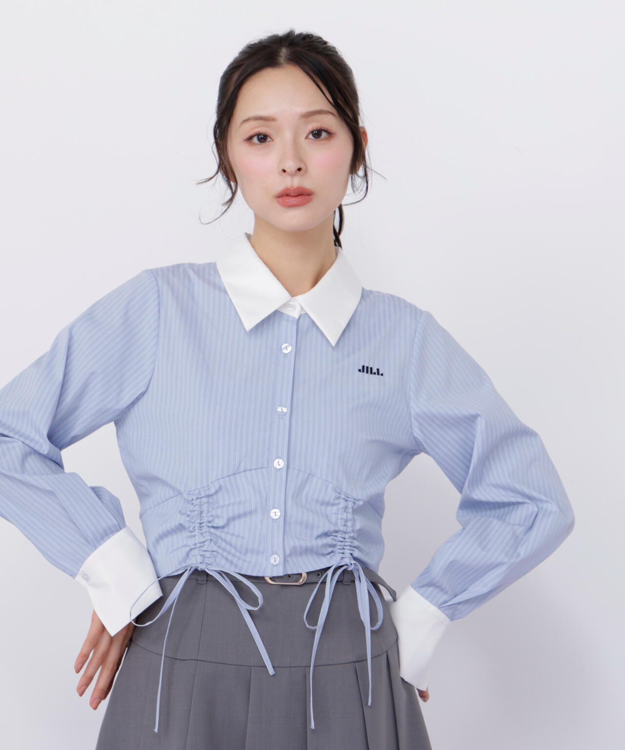 ドロストビスチェシャツ