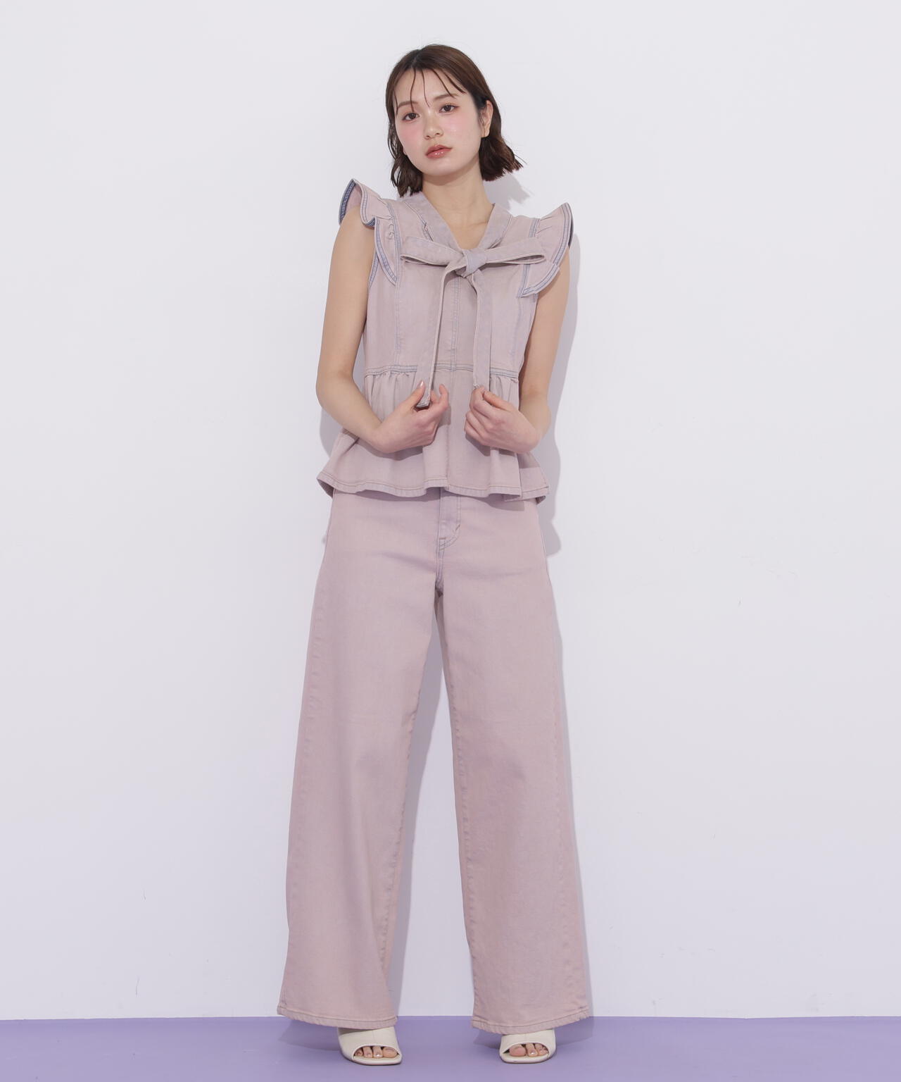 SOMETHING 別注デニムビスチェ | JILL by JILL STUART（ジル バイ ジル