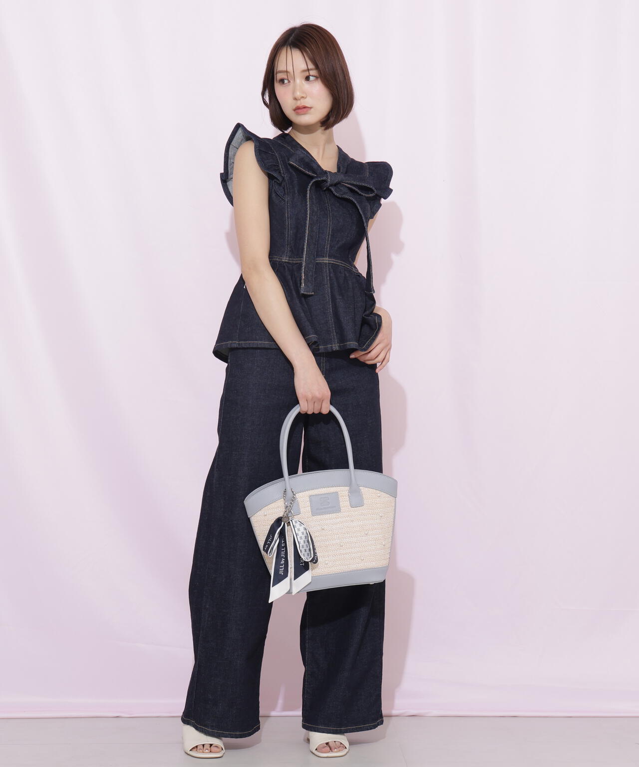 SOMETHING 別注デニムビスチェ | JILL by JILL STUART（ジル バイ ジル