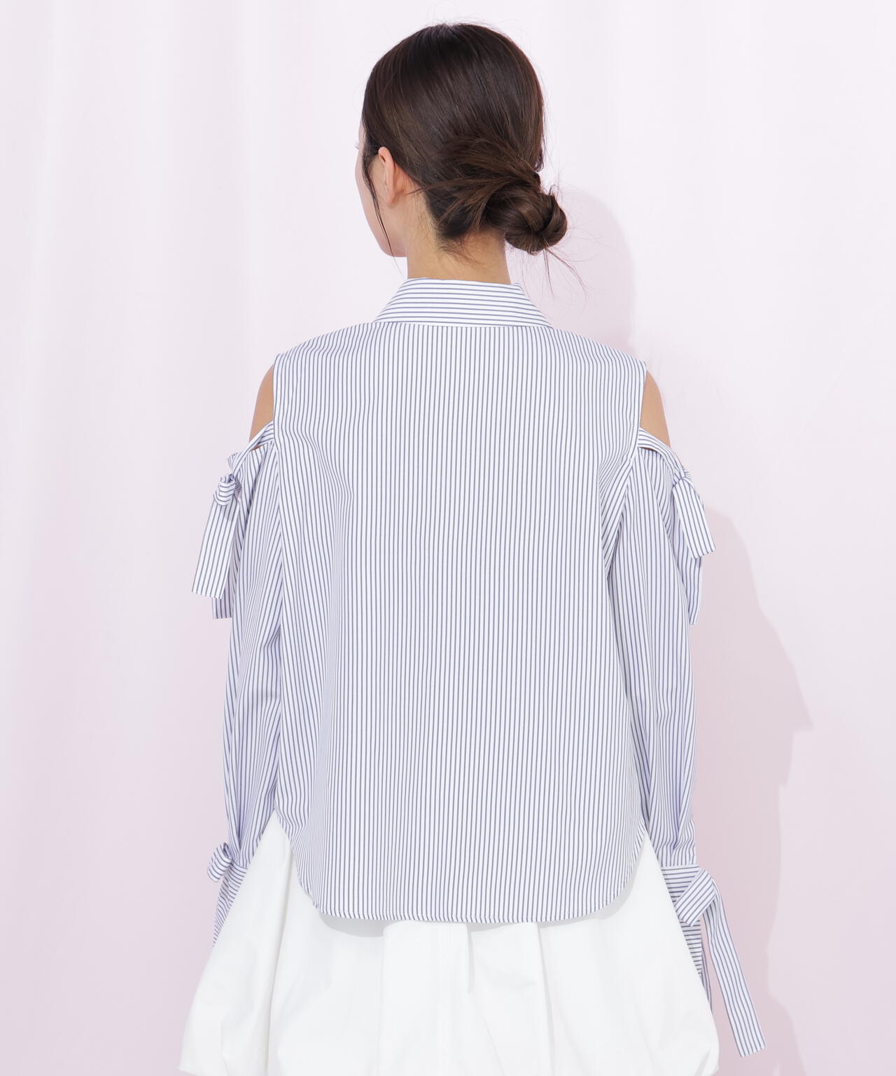 ショルダーリボンシャツ | JILL by JILL STUART（ジル バイ ジル