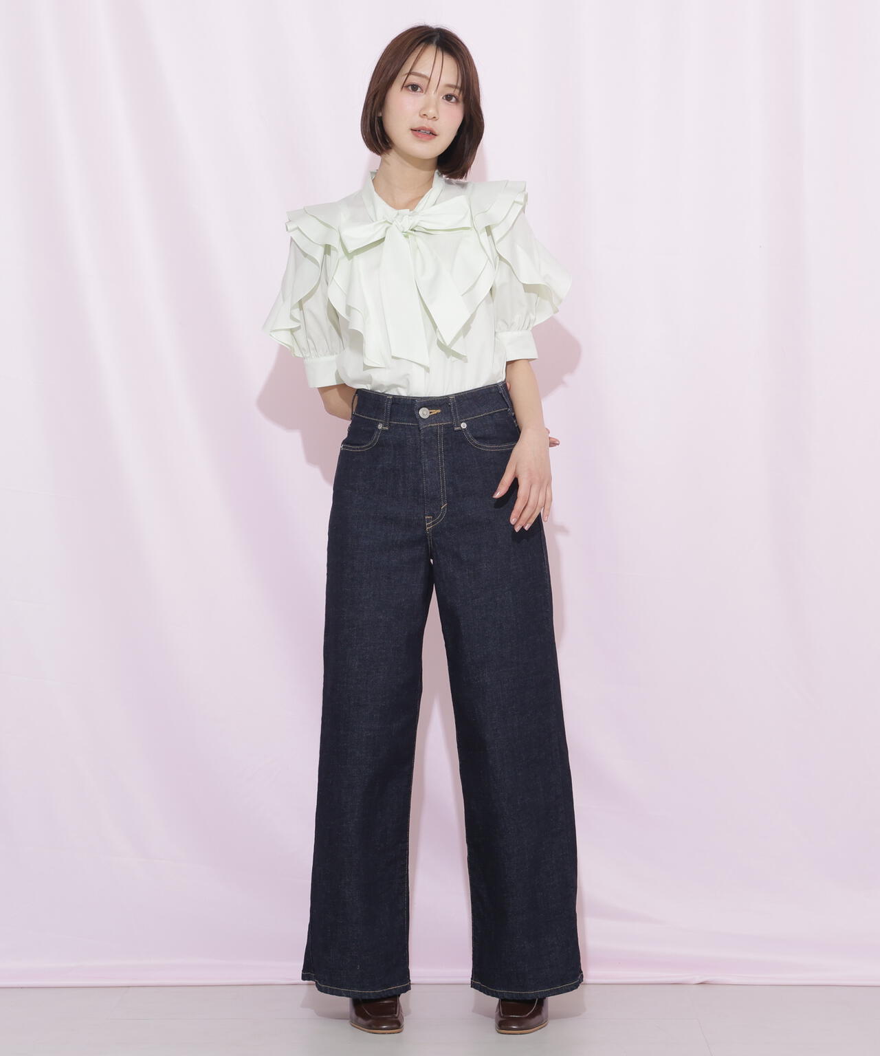 ビッグボウタイブラウス | JILL by JILL STUART（ジル バイ ジル