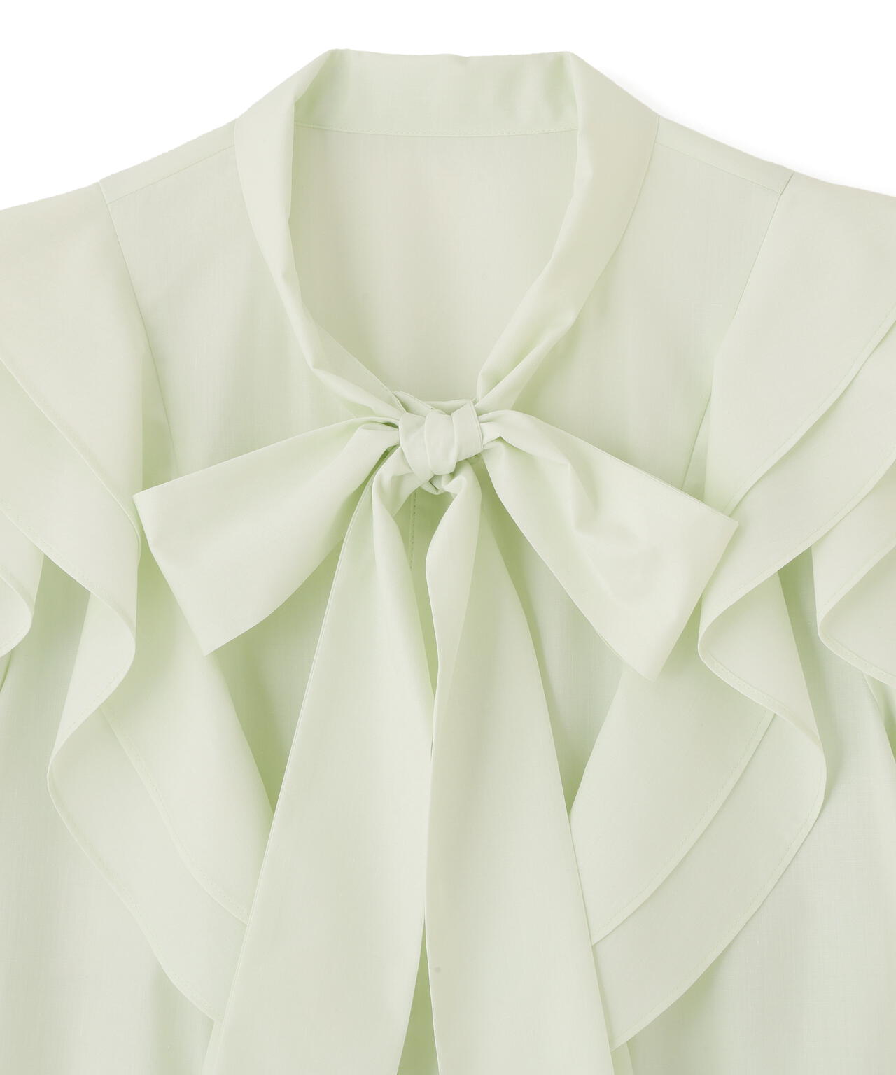 ビッグボウタイブラウス