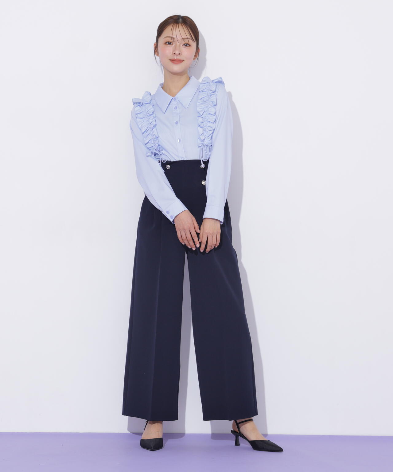 ショルダーフリルブラウス | JILL by JILL STUART（ジル バイ ジル