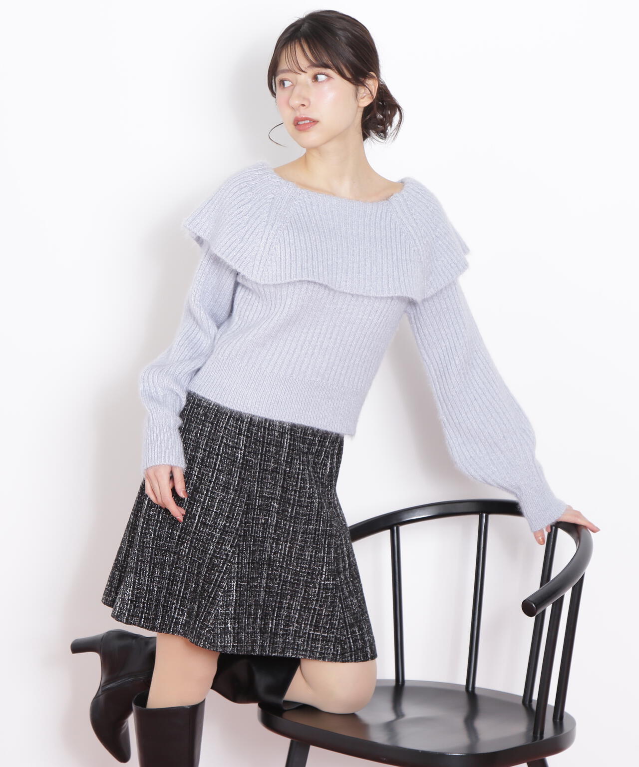 marigoldsさん専用　同梱追加分 ラメツィードミニスカート | JILL by JILL STUART（ジル バイ ジル