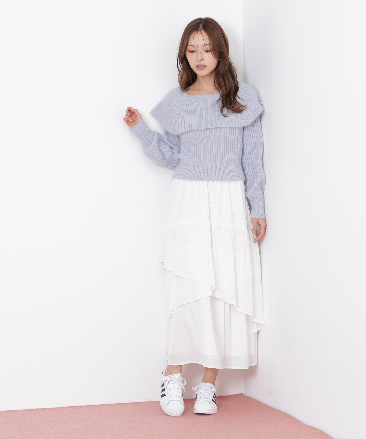 00s ジュンヤワタナベ コムデギャルソン ティアードスカート ホワイト 00s ジュンヤワタナベ コムデギャルソン ティアードスカート ホワイト