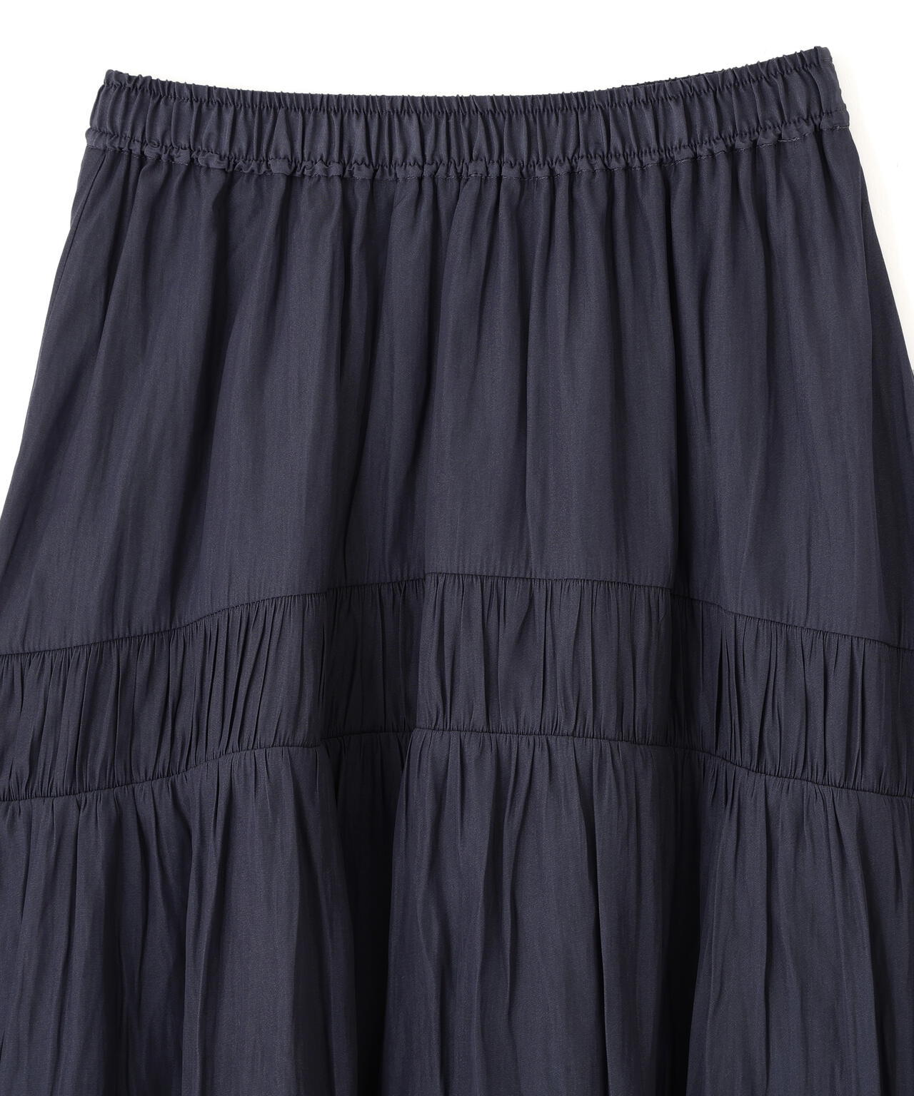 割線ランダムティアードスカート