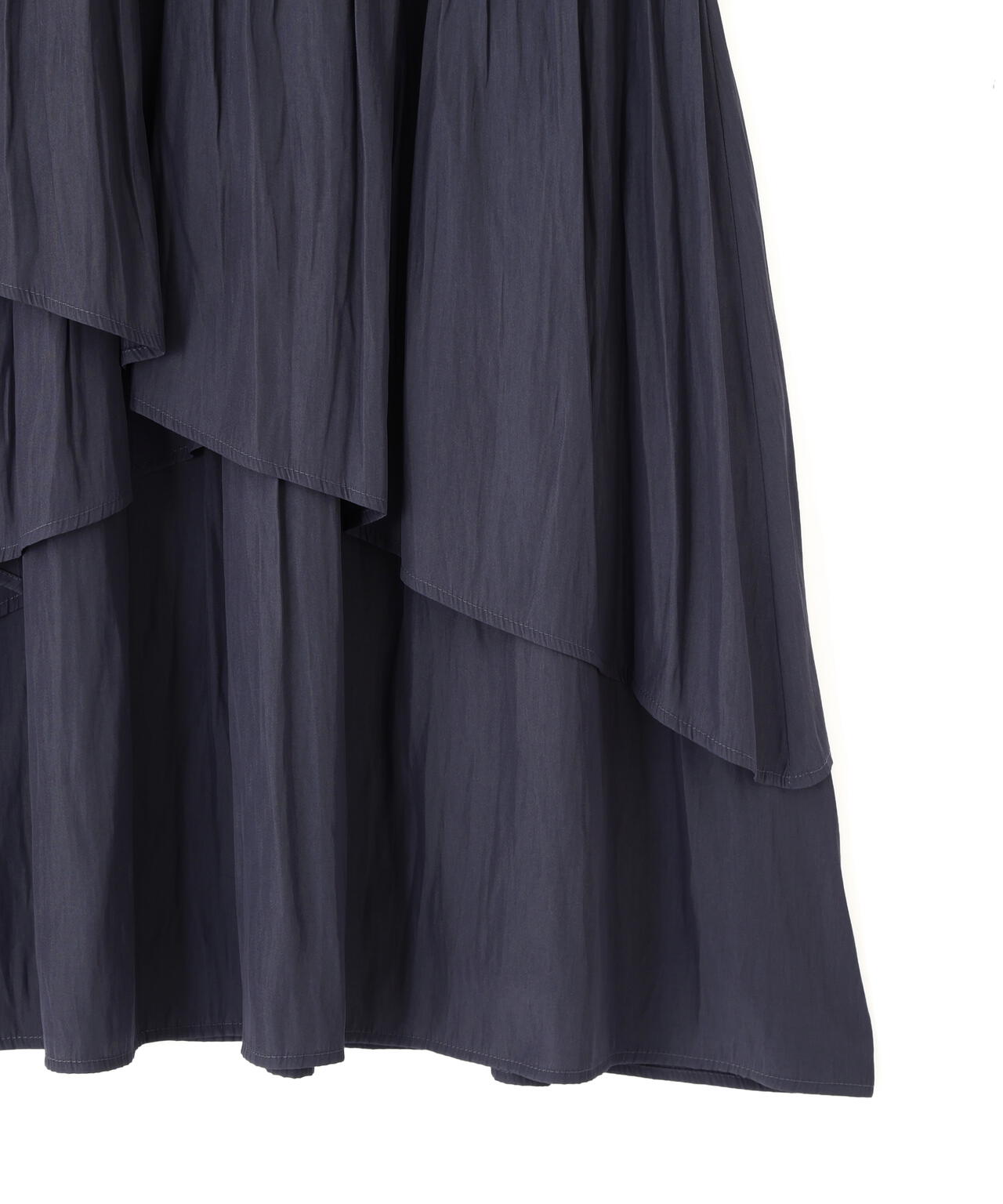 割線ランダムティアードスカート