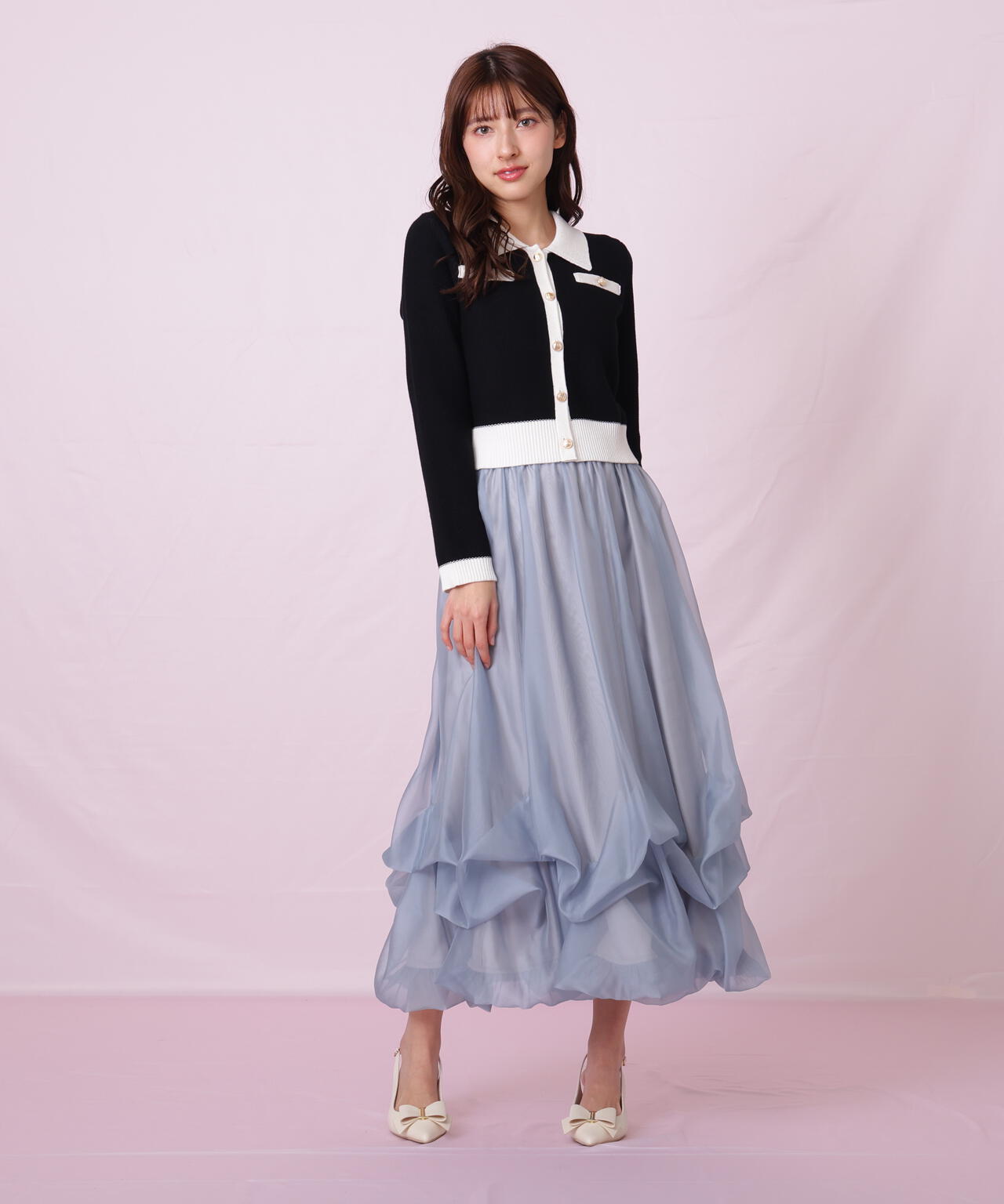 シアータックバルーンスカート