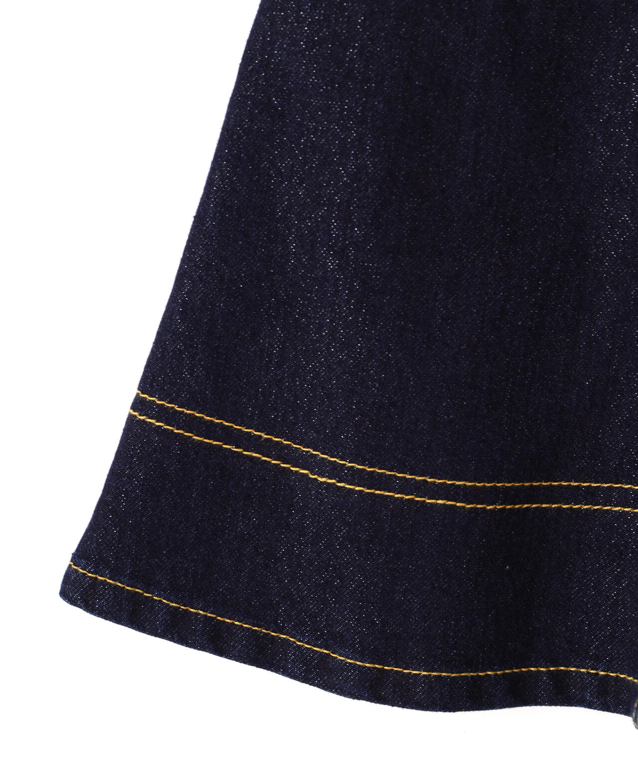 ハートボタンフレアミニスカート