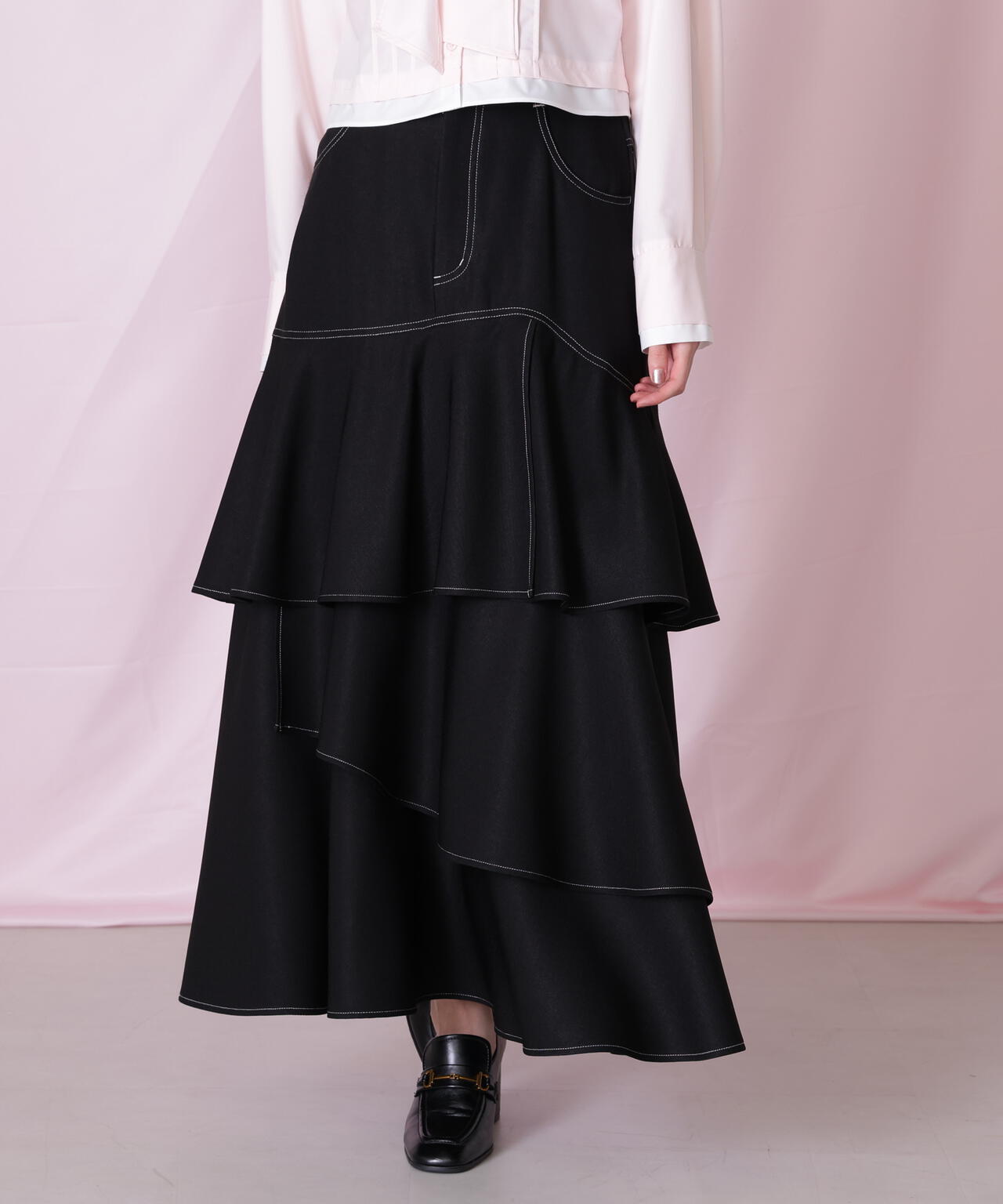 アシメティアードスカート | JILL by JILL STUART（ジル バイ ジル