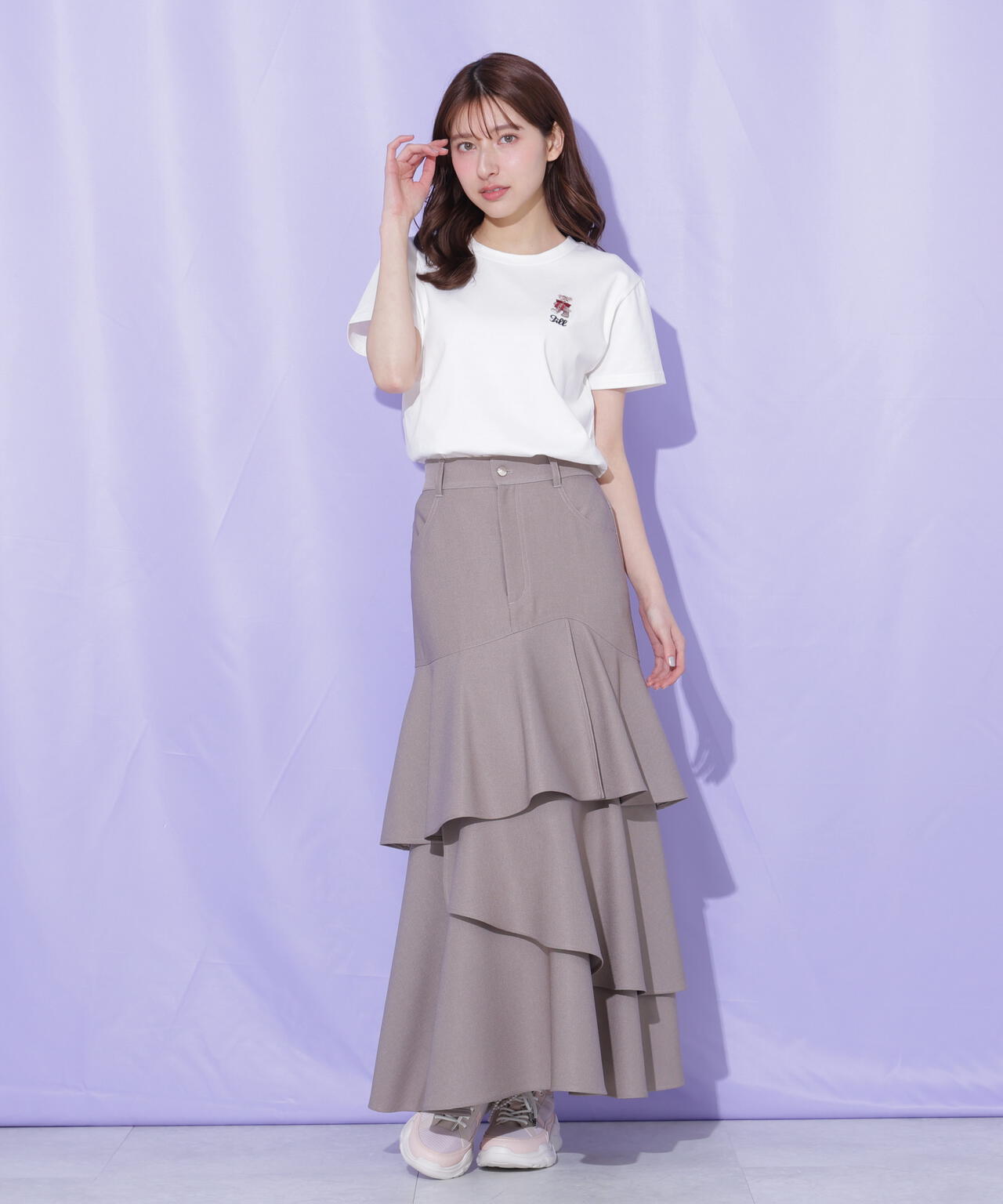 アシメティアードスカート | JILL by JILL STUART（ジル バイ ジル