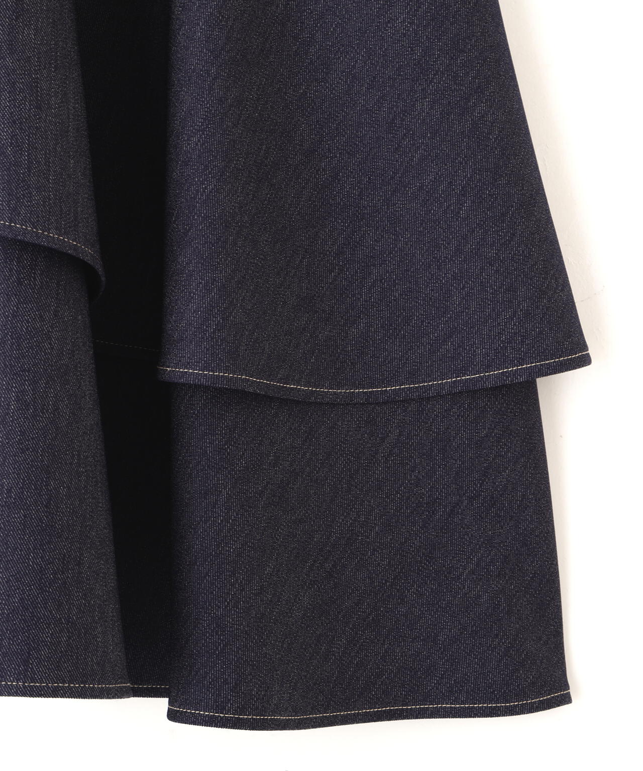 アシメティアードスカート