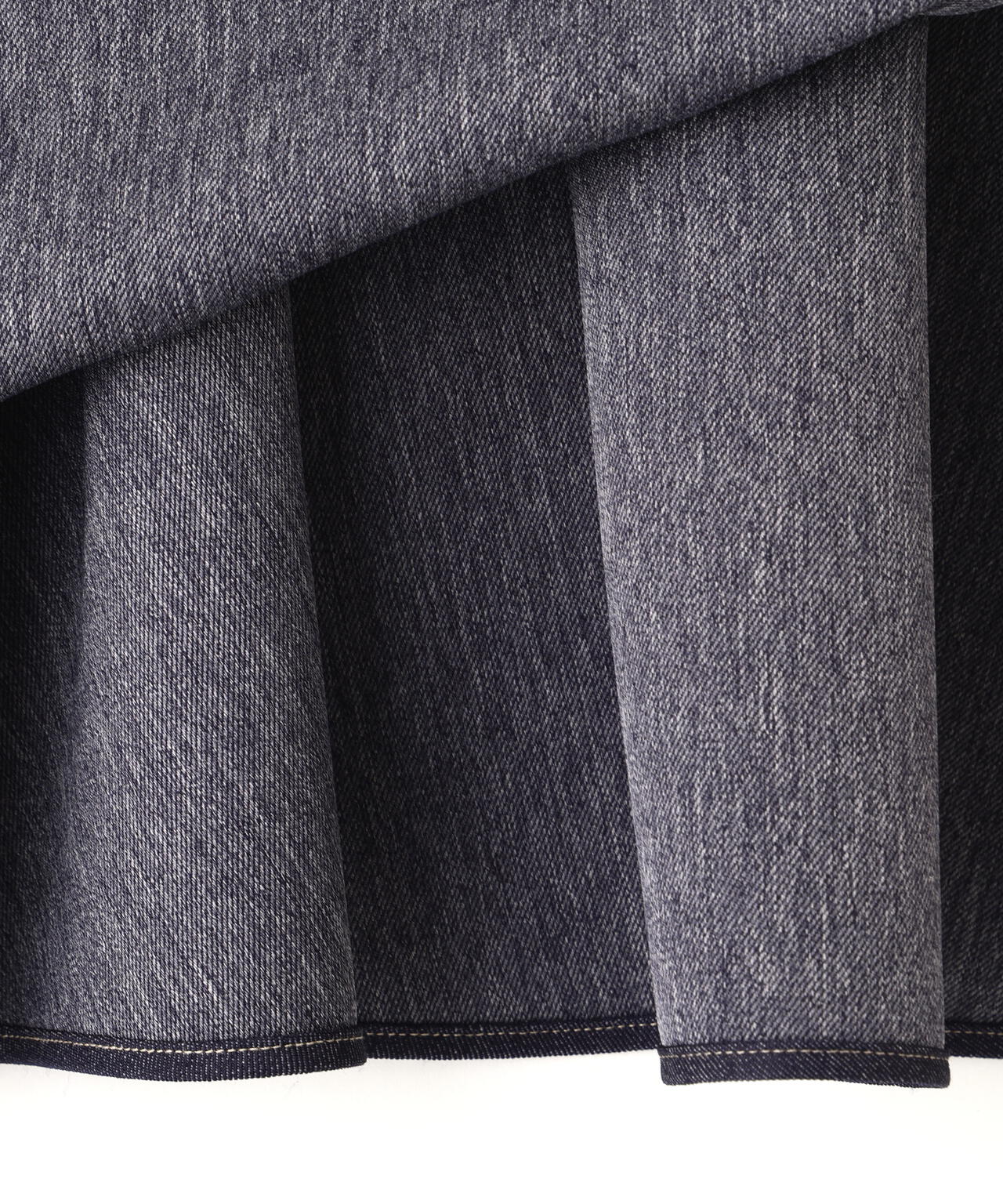 アシメティアードスカート