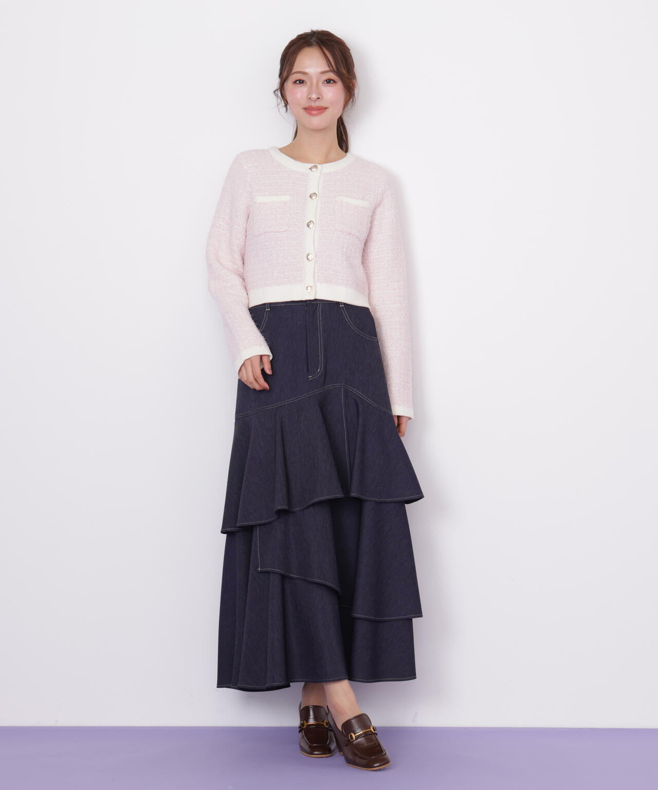 アシメティアードスカート | JILL by JILL STUART（ジル バイ ジル