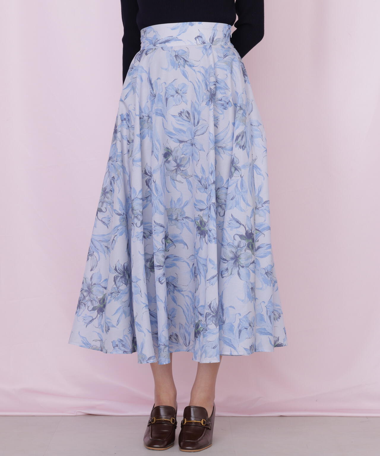 シアーアートフラワープリントスカート | JILL by JILL STUART（ジル