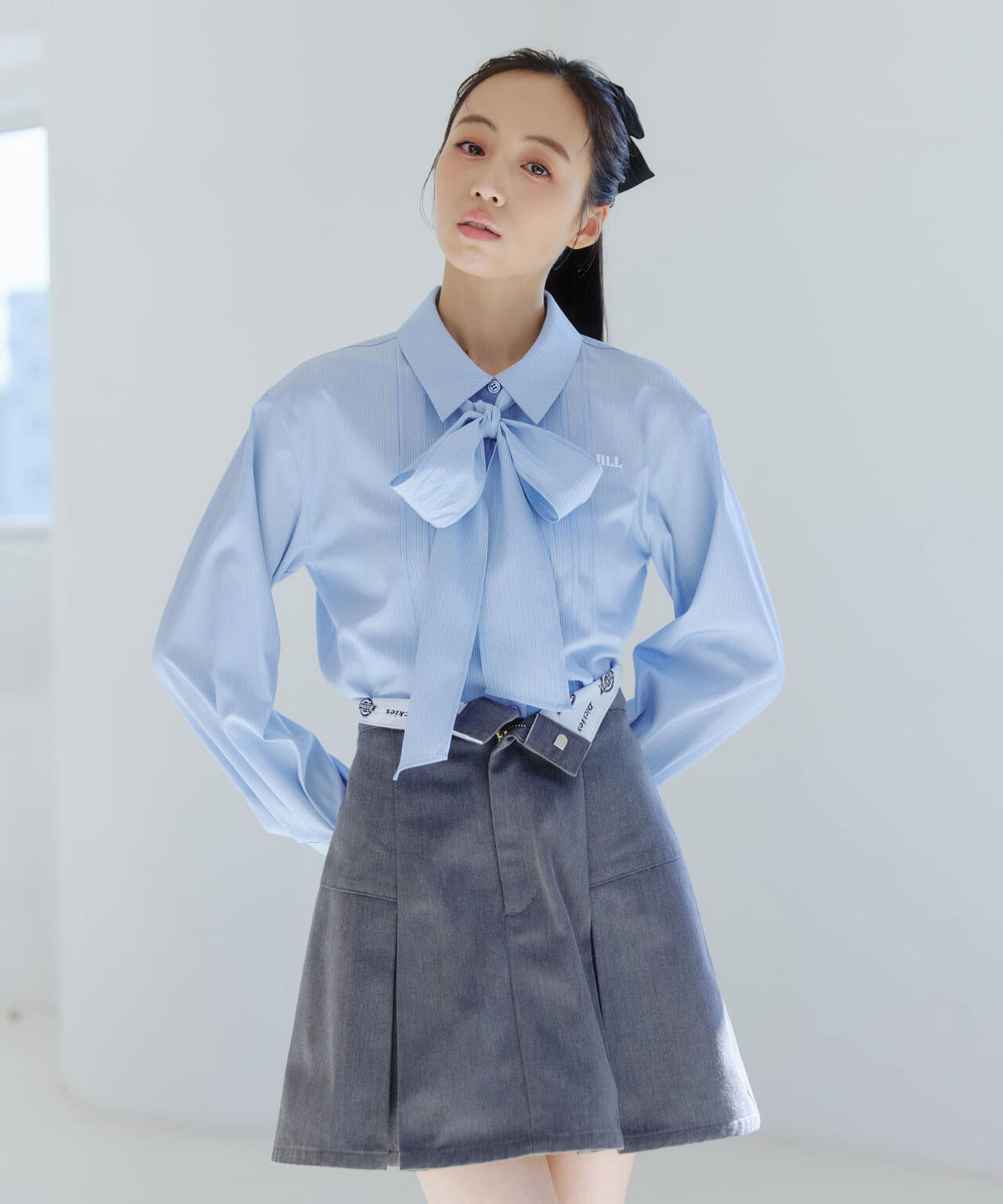 「Dickies × JILL by JILL STUART」別注タックミニスカート
