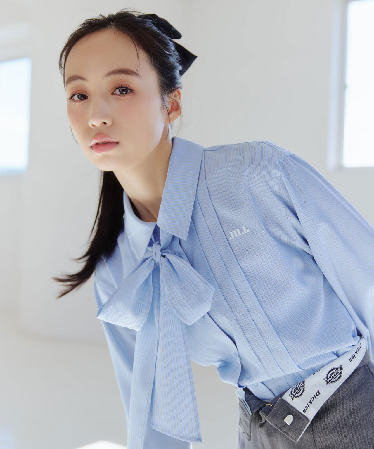 「Dickies × JILL by JILL STUART」別注タックミニスカート