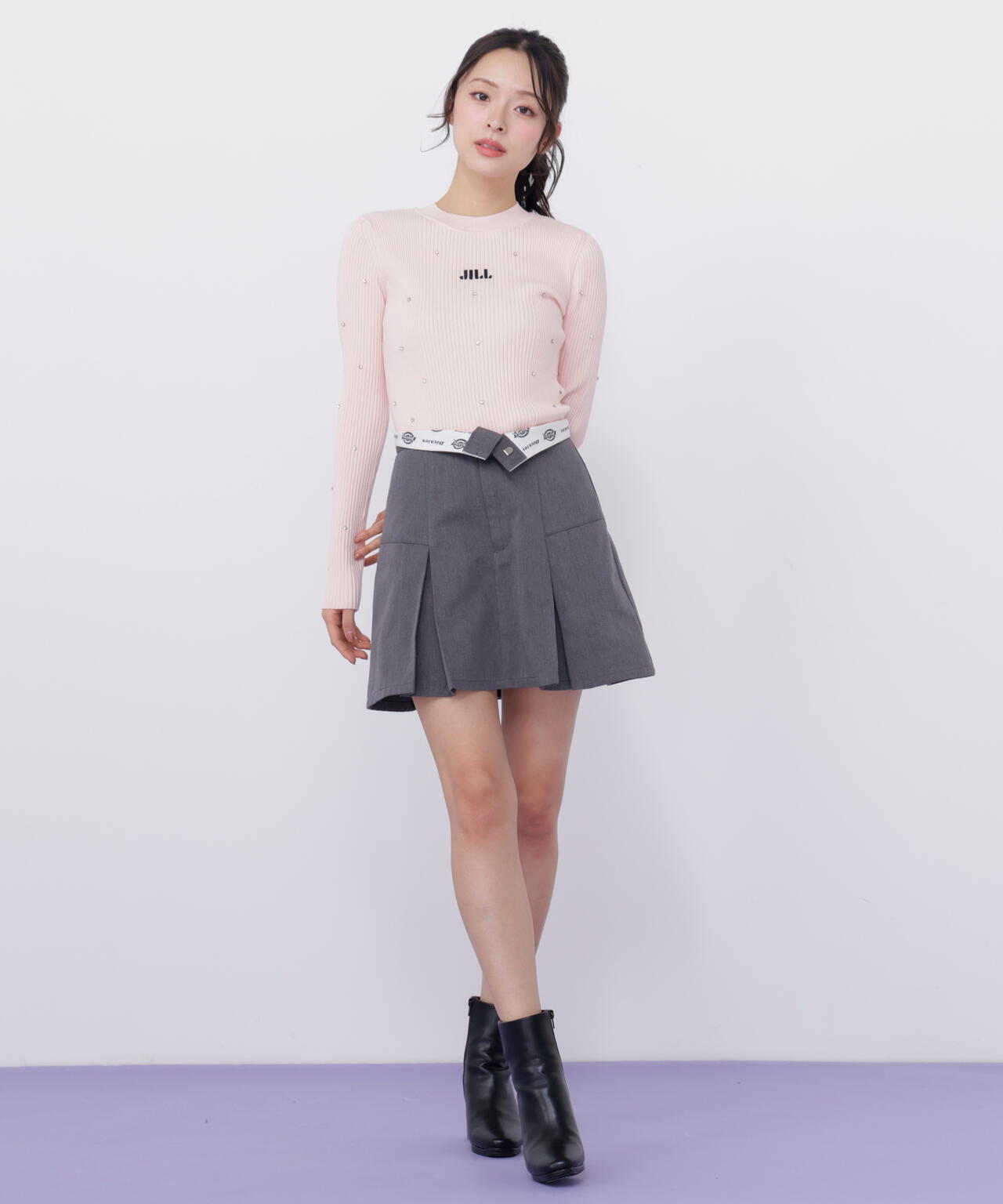 Dickies × JILL by JILL STUART」別注タックミニスカート | JILL by