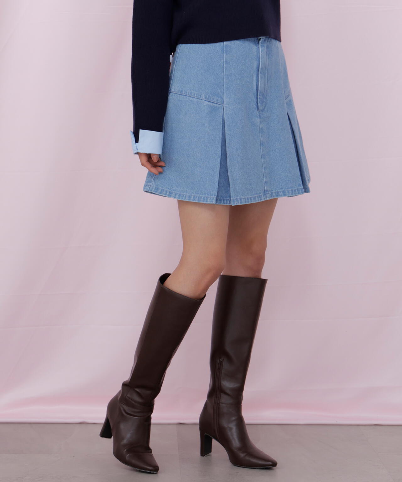 「Dickies × JILL by JILL STUART」別注タックミニスカート