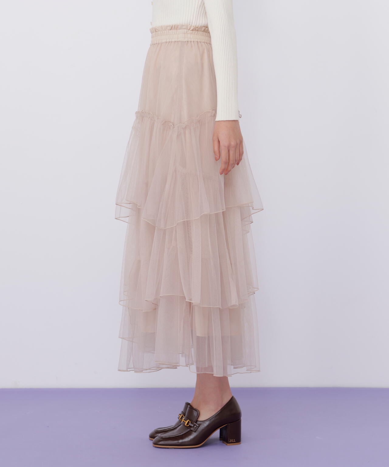 チュールランダムティアードスカート | JILL by JILL STUART（ジル