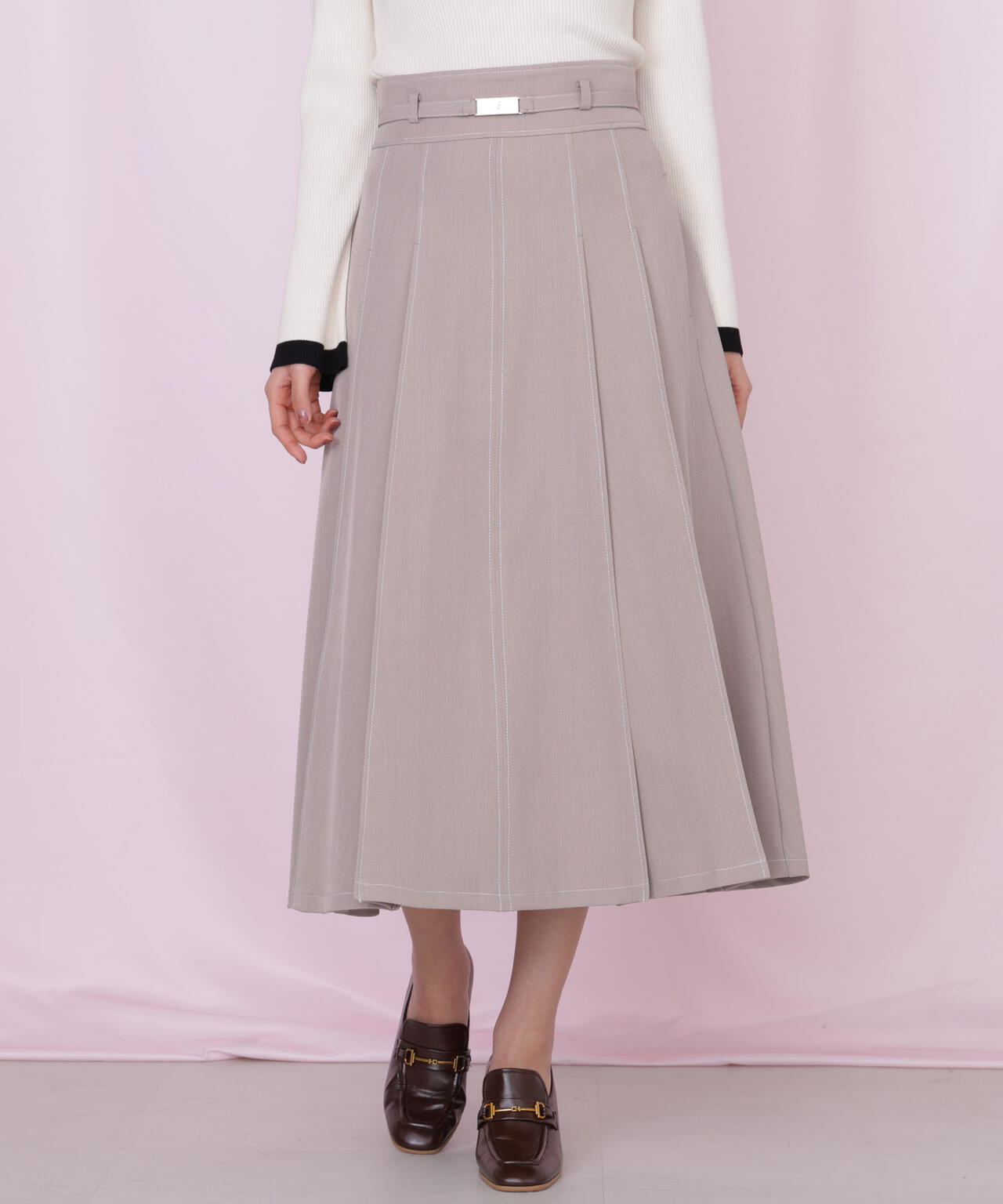 ＜セットアップ対応＞ベーシックツイルスカート