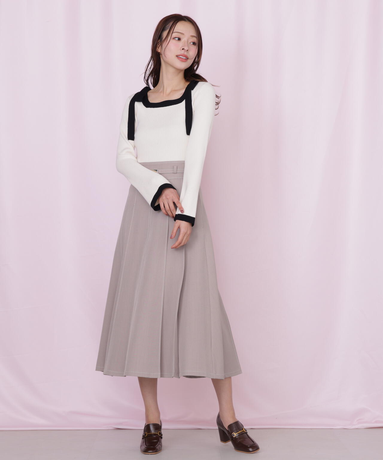 セットアップ対応＞ベーシックツイルスカート | JILL by JILL STUART