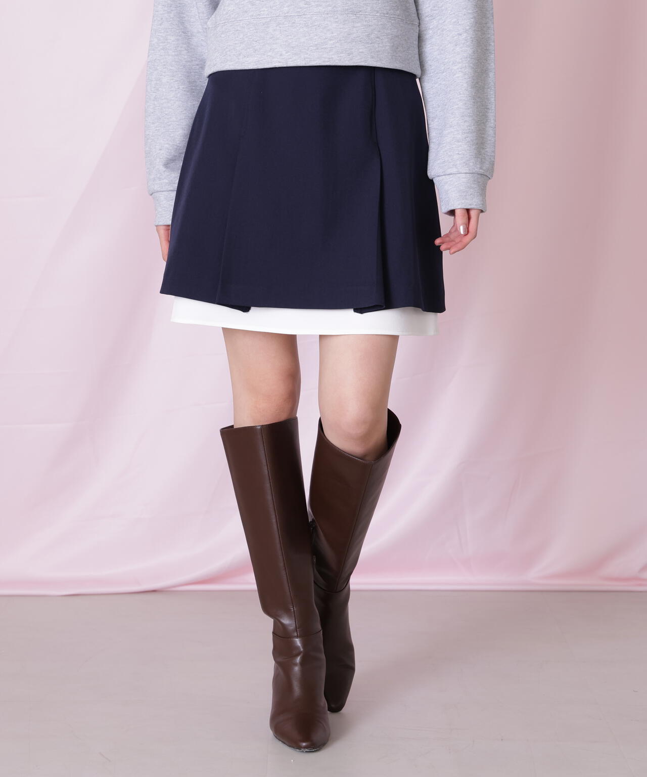 ＜セットアップ対応＞ベーシックツイルスカート