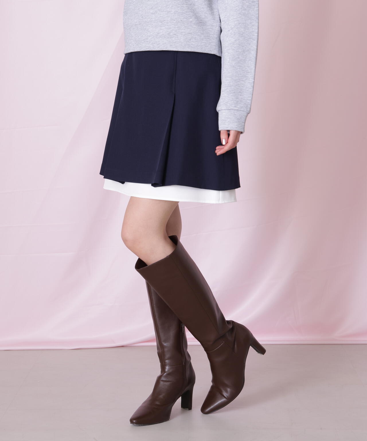 ＜セットアップ対応＞ベーシックツイルスカート