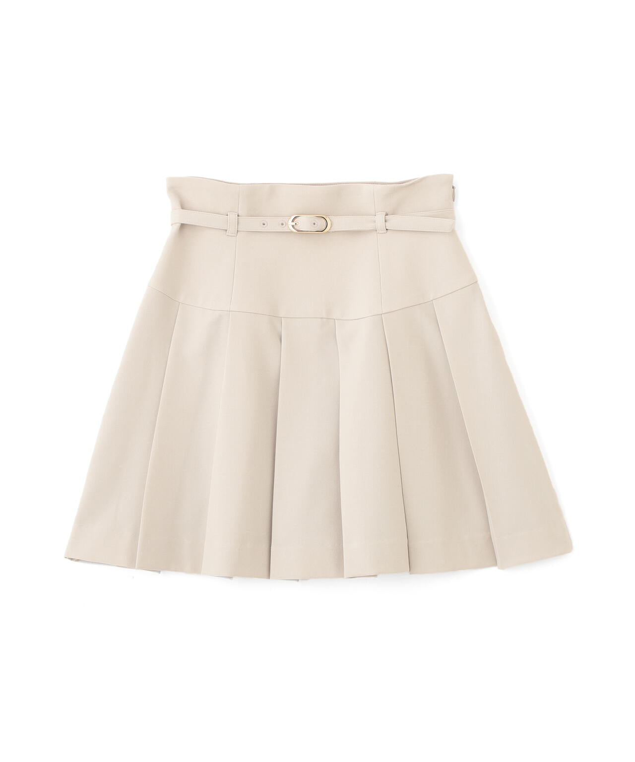 セットアップ対応プリーツミニスカート