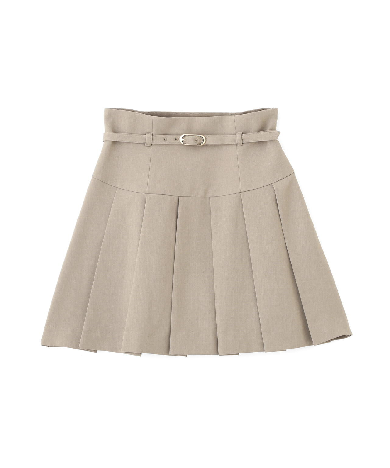 セットアップ対応プリーツミニスカート