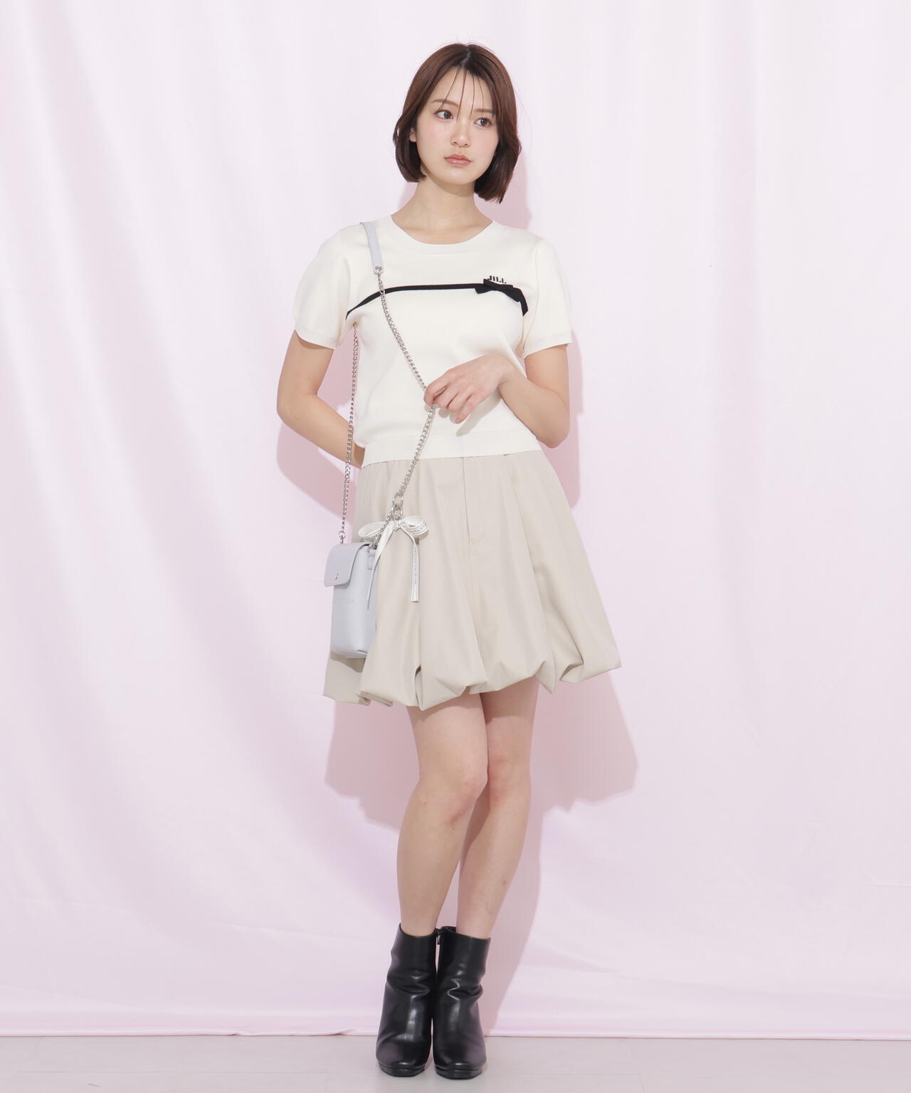 インパン付きバルーンミニスカート