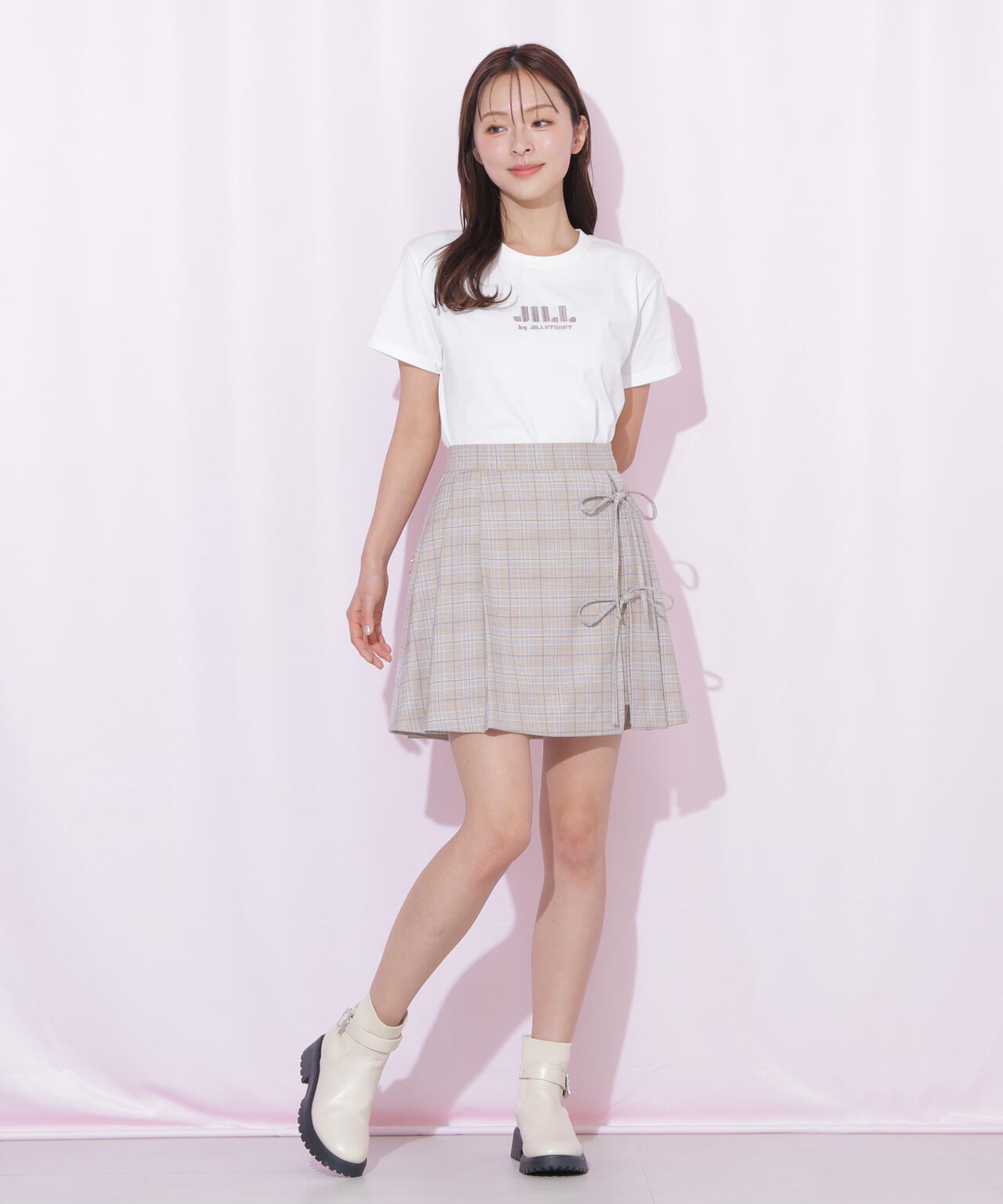 セットアップ対応ラップリボンミニスカート | JILL by JILL STUART