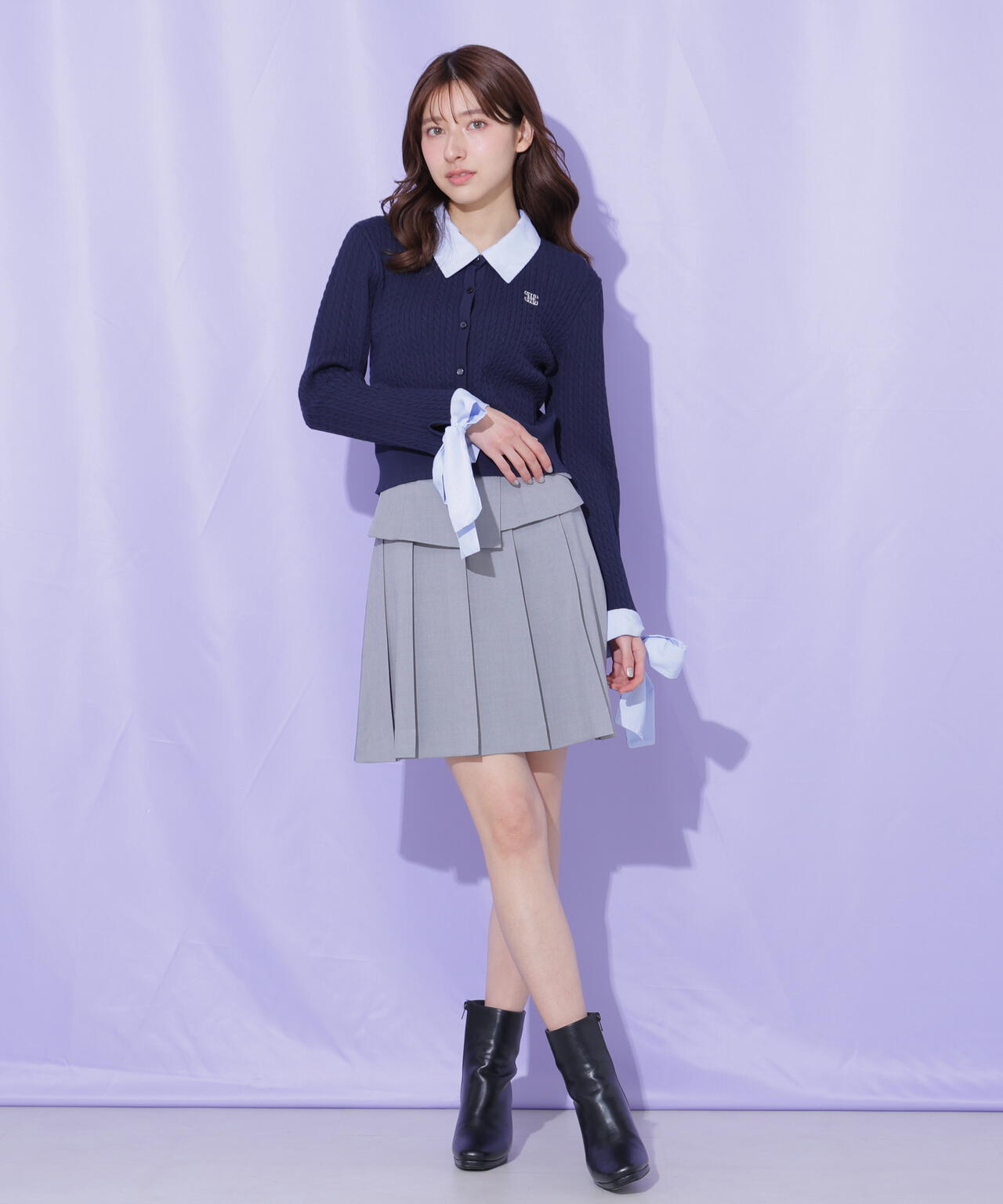 ウエストマークプリーツミニスカート | JILL by JILL STUART（ジル