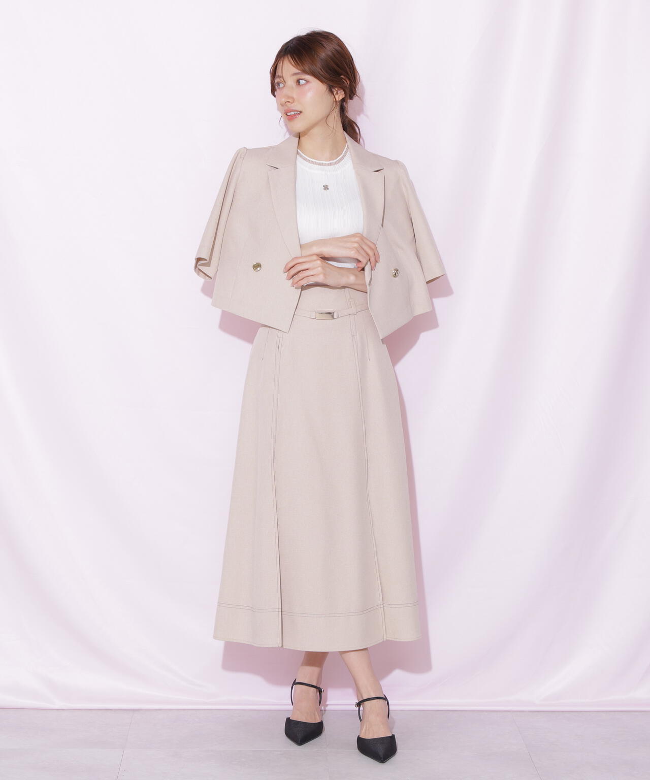 シアープリーツドッキングフレスカート | JILL by JILL STUART（ジル