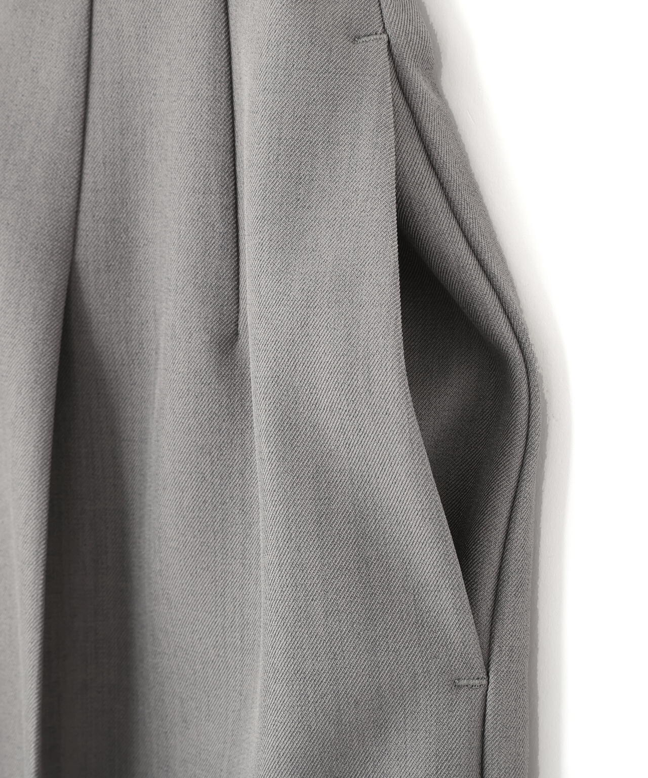 ＜セットアップ対応＞太ベルト付きスラックスパンツ