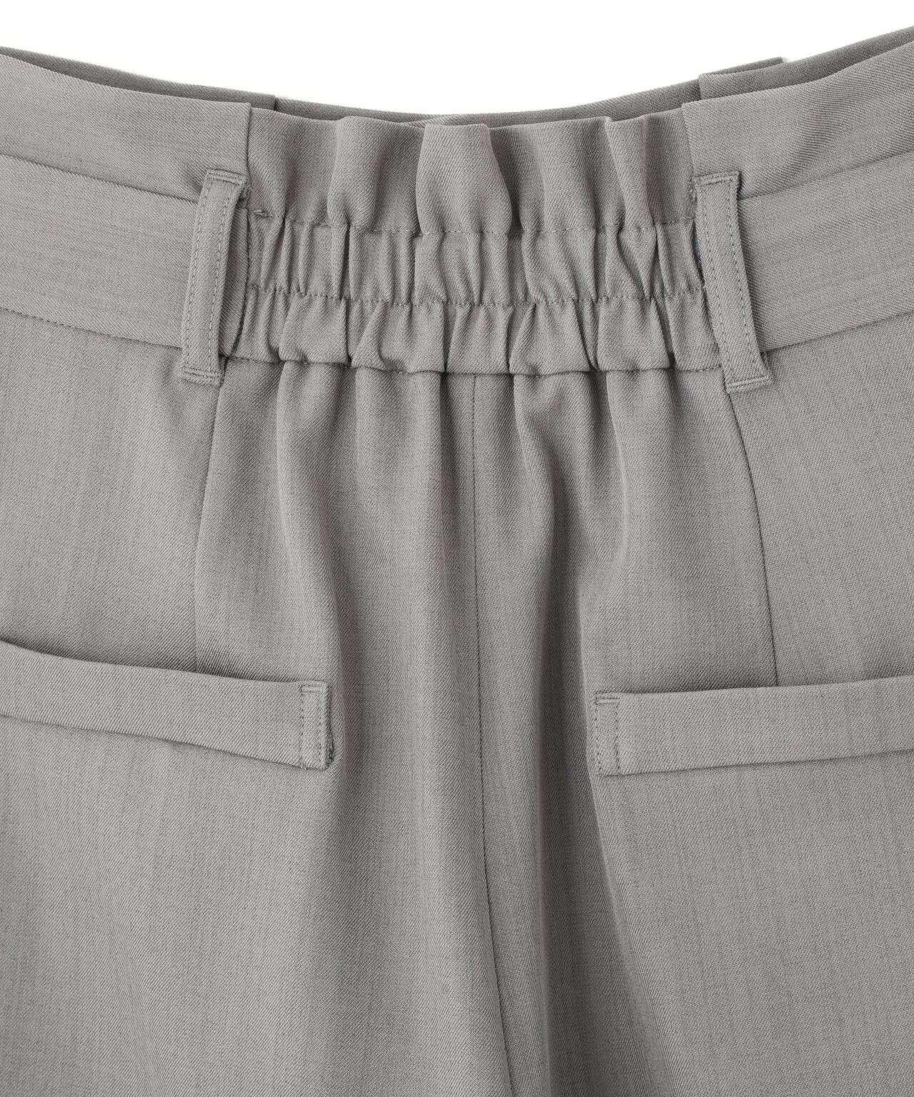 ＜セットアップ対応＞太ベルト付きスラックスパンツ