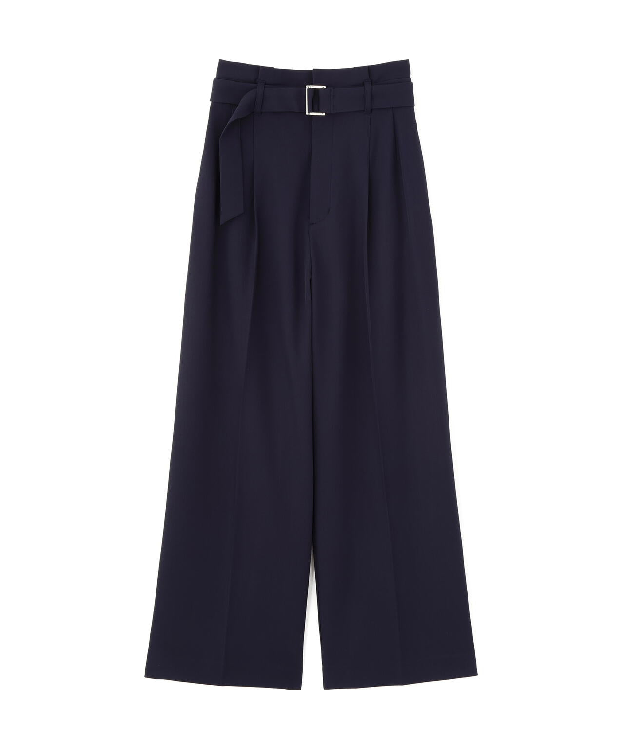 ＜セットアップ対応＞太ベルト付きスラックスパンツ