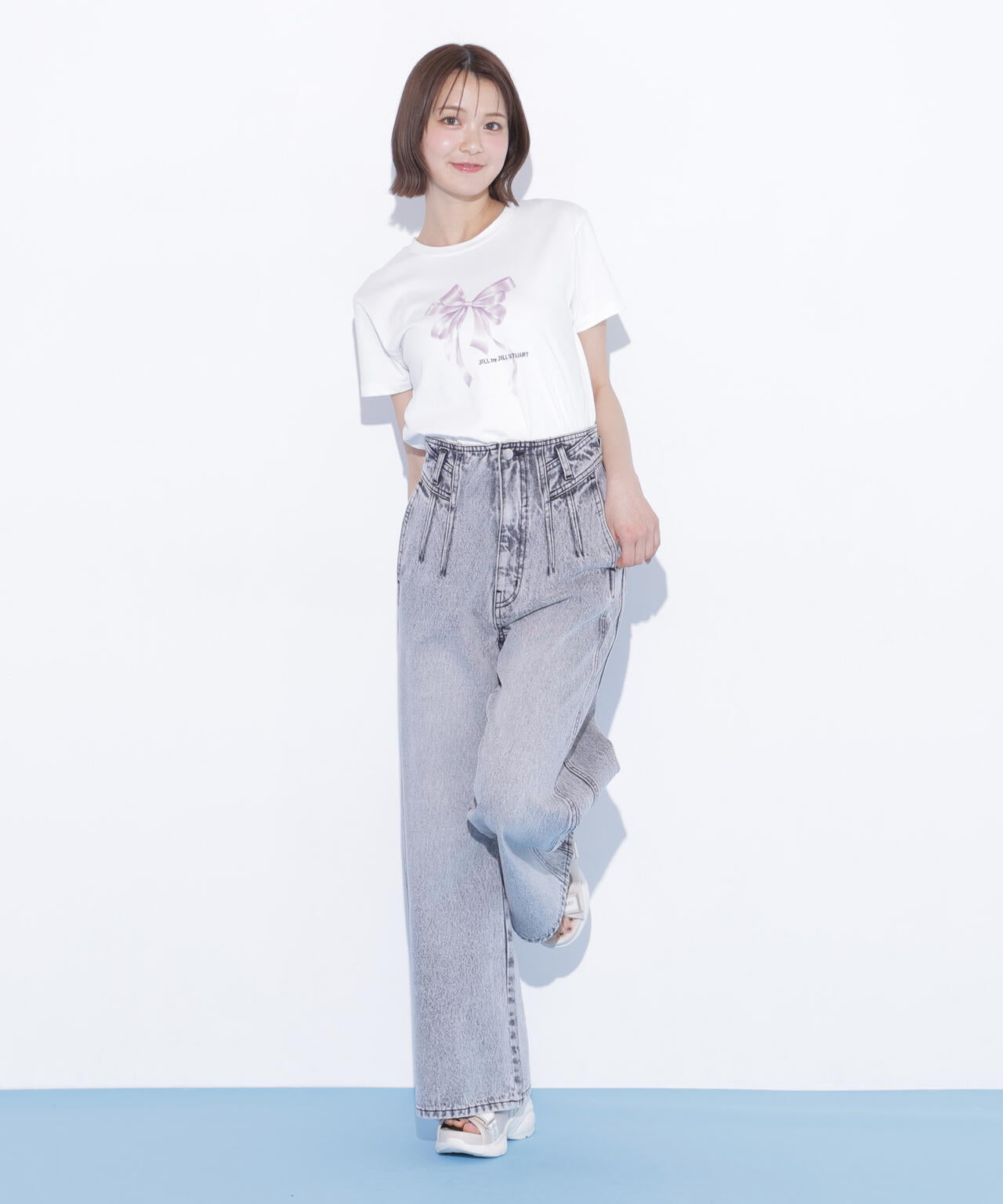 構築パネルワイドデニム | JILL by JILL STUART（ジル バイ ジル