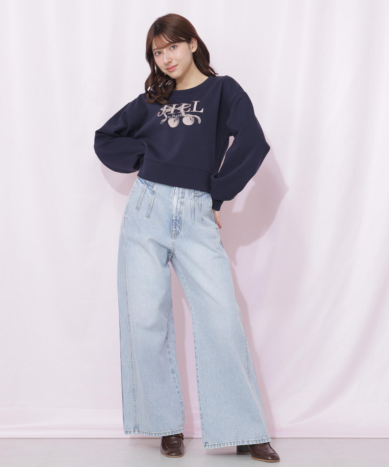 構築パネルワイドデニム | JILL by JILL STUART（ジル バイ ジル