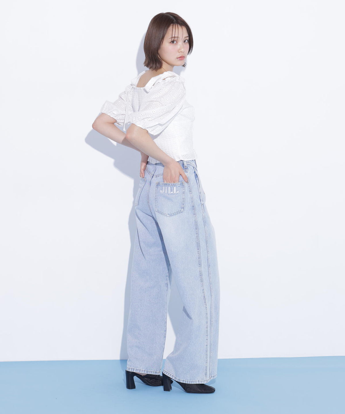 構築パネルワイドデニム | JILL by JILL STUART（ジル バイ ジル 